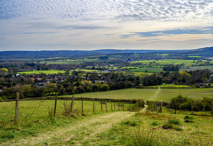 A view of kent countryside