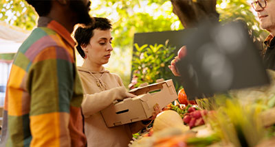 a food market