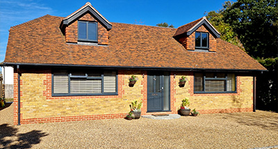 the front view of The Patch Bed and Breakfast