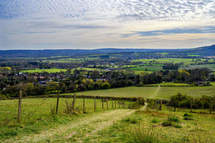 A view of the countryside